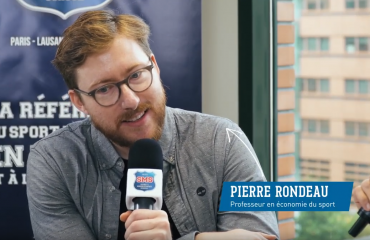 Pierre Rondeau Pierre RONDEAU (INTERVENANT SMS - Economiste du sport) :