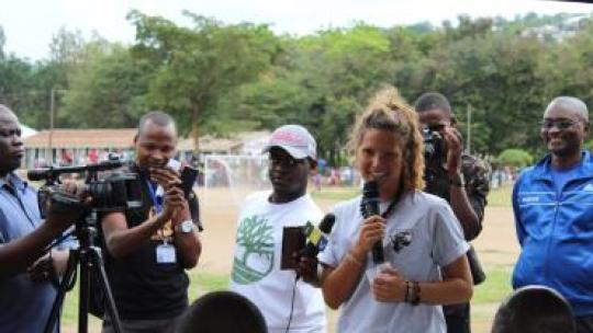 Estelle Brulhart (Sports Charity) : "Contribuer au développement du sport en Tanzanie avec la Sports Management School"