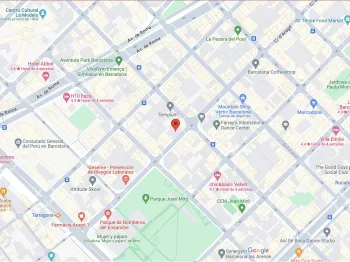 SMS Barcelone Map