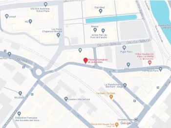 SMS Paris map